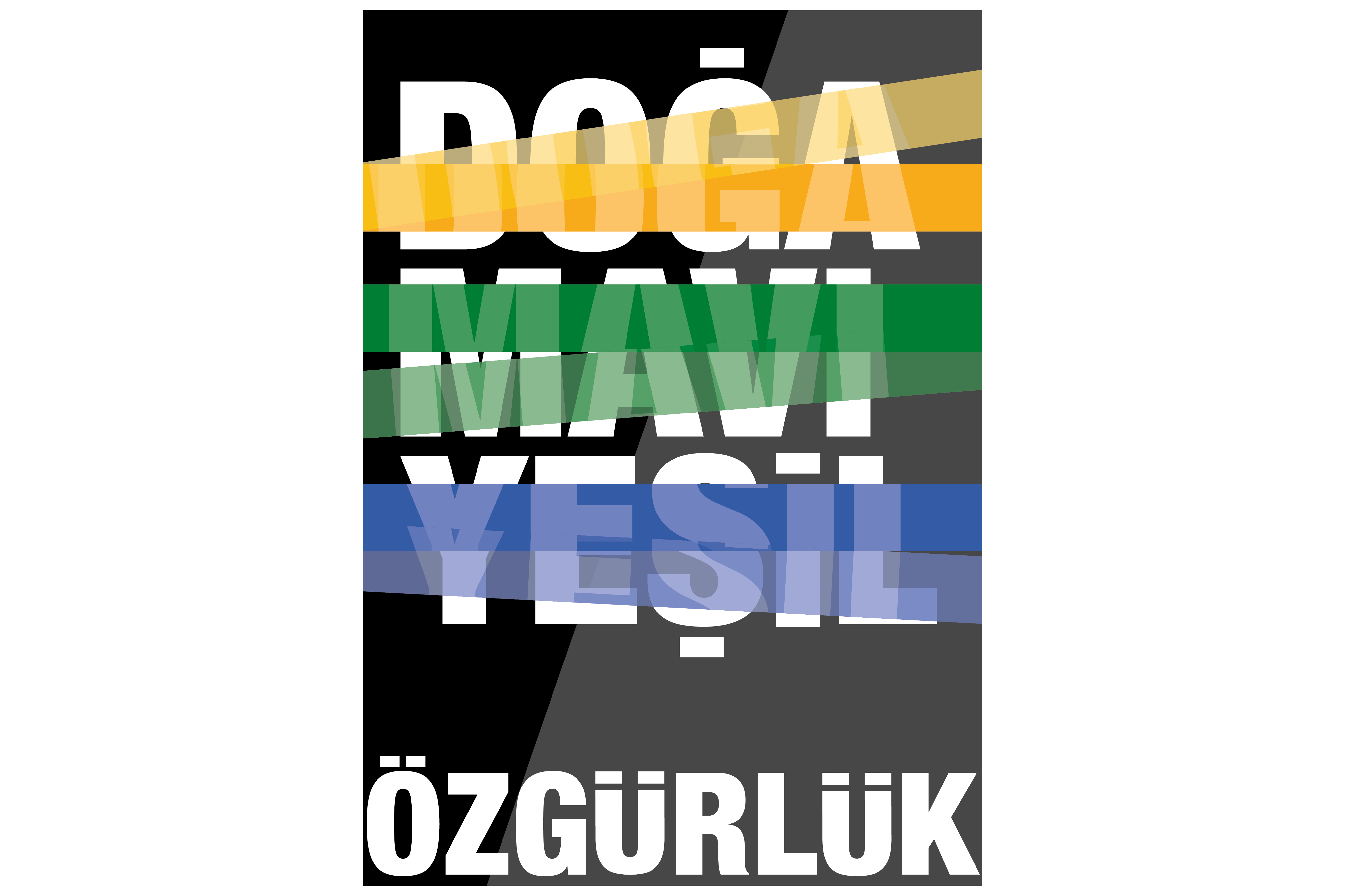 Doğa Mavi Yeşik Özgürlük